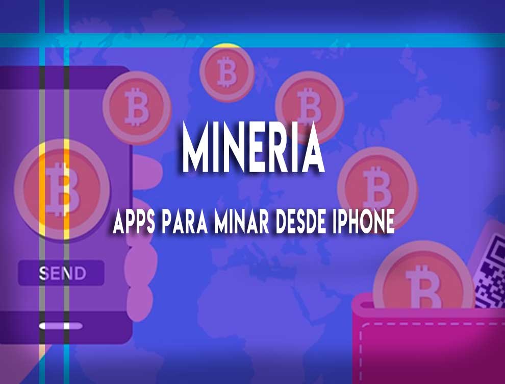 App para minar criptomonedas con Iphone IOS